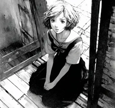 奇幻题材漫画《雾中车站》封面